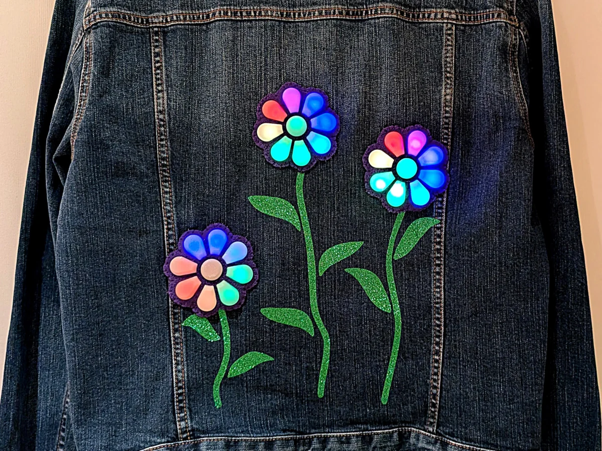 Illuminating Style: The Rise of the "BedazzLED" Jean Jacket