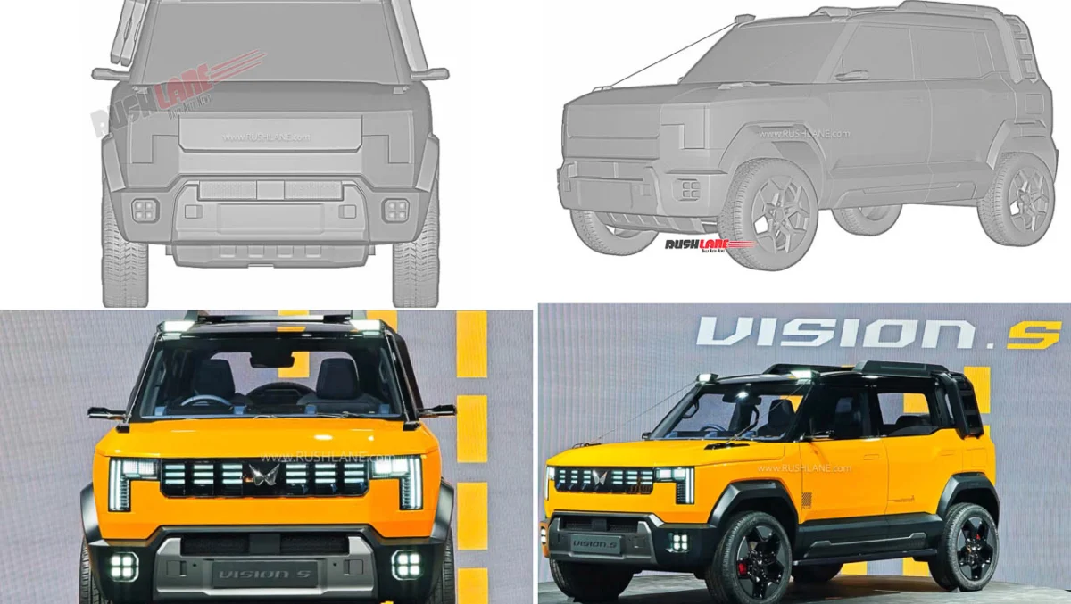 Mahindra’s Bold Ambition: The Vision S Design Patent Signals a New Era for Compact SUVs
